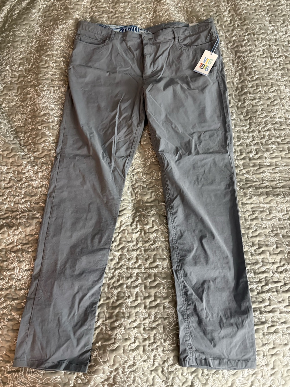 Vintage America Gray Men's Chinos